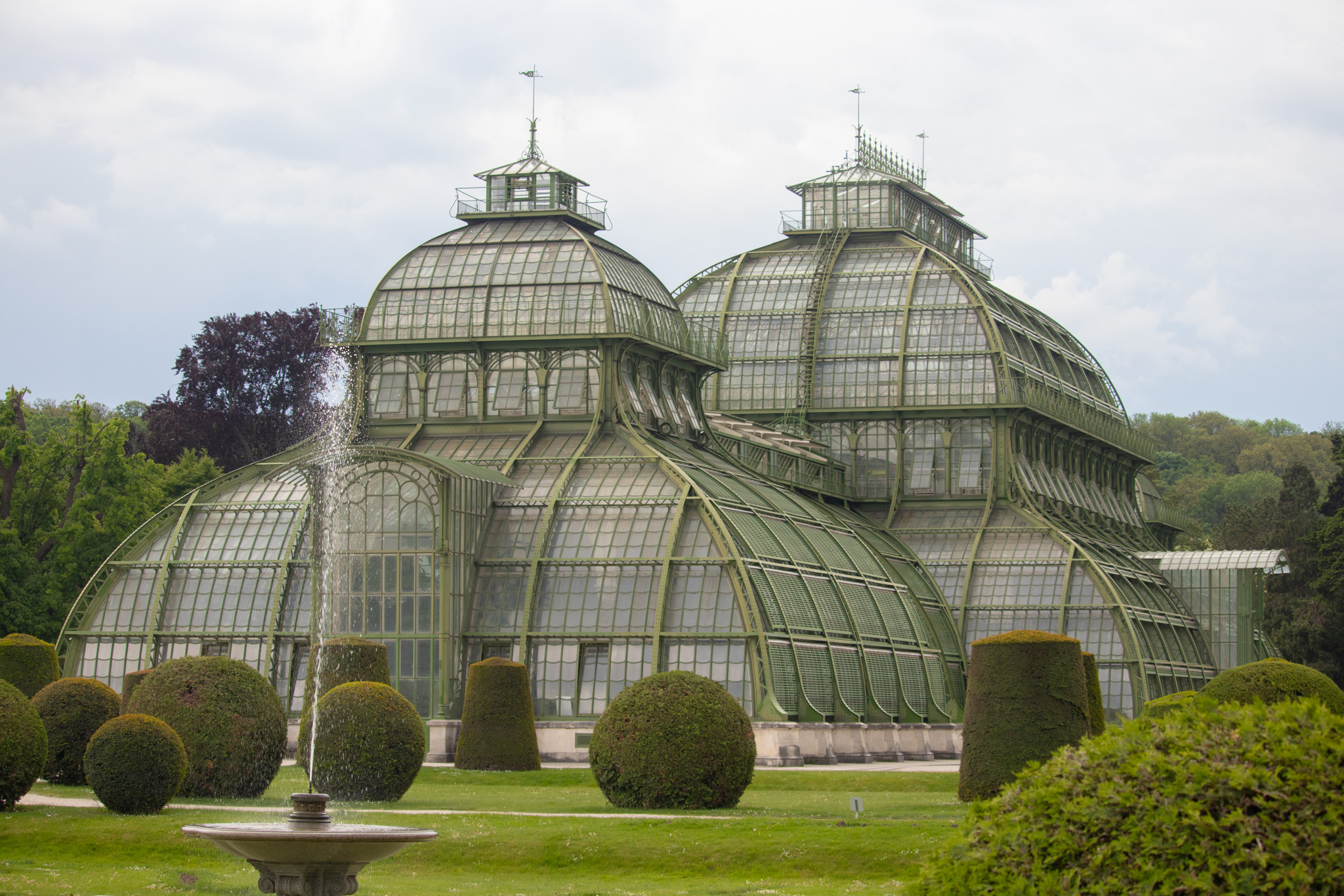Greenhouse in Schönbrunn Gardens