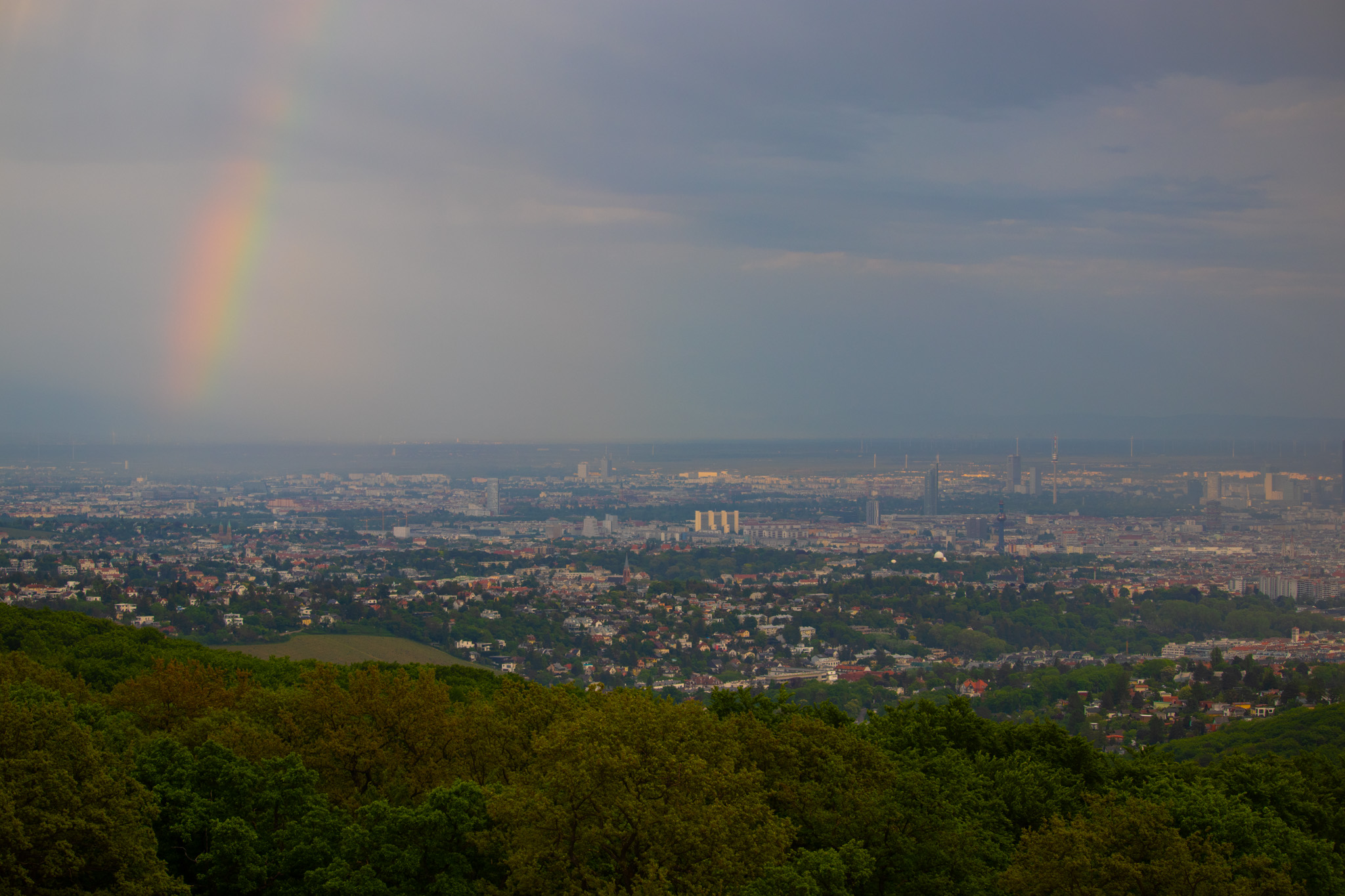 Rainbow over Vienna